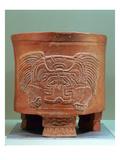 Tripod Vase, Late Xolalpan, 550-650 (Stoneware) Giclee Print by  Teotihuacan