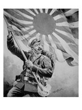 Soldier During the Russo-Japanese War (Litho) Giclee Print by Frank Feller