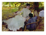 In the Hammock Ii, 1884 (Oil on Canvas) Giclee Print by Giuseppe Or Joseph De Nittis