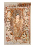 Facsimile of Cave Temple Paintings Now in the Koeniglichen Museum, Berlin Giclee Print by  German