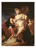The Fortune-Teller (L'Indivona), 1740 Giclee Print by Giambattista Piazzetta or Piazetta