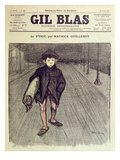 The Little Boy, from 'Gil Blas', 1897 (Colour Litho) Giclee Print by Theophile Alexandre Steinlen