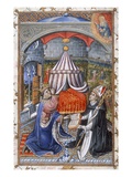 Devotions for Morning and Evening, from the Prayer Book of Alfonso V of Aragon, 1442 Giclee Print by  Spanish