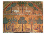 Scene with Centaurs, from the Room of King Ruggero (Mosaic) Reproduction procédé giclée par  Italian