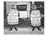Anti-Jewish Campaign, 1933 (B/W Photo) Giclee Print by  German photographer