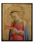 Virgin Annunciate, 1450-55 (Gold Leaf and Tempera on Wood Panel) (See also 139311) Giclee Print by Fra Angelico