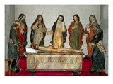 17th Century Group with Christ Lying Dead (Photo) Giclee Print