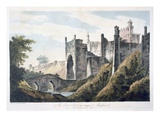The East End of the Fort of Mongheer, 1787 (Aquatint) Giclee Print by William Hodges