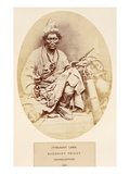 Itinerant Lama, Buddhist Priest, Saharunpoor, from 'The People of India', by J. Forbes Watson Giclee Print by  English Photographer