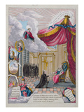 Allegory of the Report Given to Louis Xvi (1754-93) by Jacques Necker (1732-1804) in 1781 Giclee Print by  French