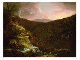 From the Top of Kaaterskill Falls, 1826 (Oil on Canvas) Giclee Print by Thomas Cole