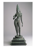 Parvati, Consort of Siva, Indian, 13th Century (Bronze) Reproduction procédé giclée par  Indian
