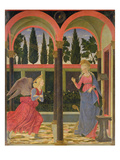 Annunciation, C.1457 (Tempera on Panel) Giclee Print by Alesso Baldovinetti