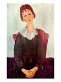 Girl in Black, 1918 (Oil on Canvas) Giclee Print by Amedeo Modigliani