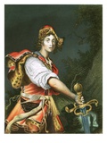 David with the Head of Goliath Giclee Print by Alessandro Turchi
