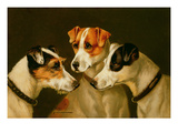 The Hounds Giclee Print by Alfred Wheeler