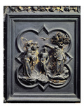 The Baptism of Christ, Fifth Panel of the North Doors of the Baptistery of San Giovanni, 1403-24 Giclee Print by Lorenzo Ghiberti