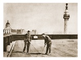 Golf Practice for Office Workers on the Roof of Adelaide House, from 'Wonderful London' Giclee Print by  English Photographer