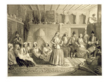 The Rest Room Near the Baths at Shemakha, on the Shirvanskaya Steppe Giclee Print by Grigori Grigorevich Gagarin