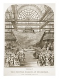 Opening of Crystal Palace at Sydenham by Queen Victoria on June 10 1854 (Litho) Giclee Print by Thomas Hosmer Shepherd