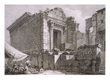 View of the Temple of Aesculapius Giclee Print by Robert Adam