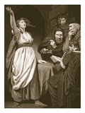 Joan of Arc Declaring Her Mission, Engraved by T. Holloway Giclee Print by John Opie