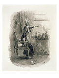Mrs Betsy Trotwood, from 'Charles Dickens: a Gossip About His Life', by Thomas Archer Giclee Print by Frederick Barnard