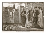Ezra Reading the Law to the Jews (Litho) Giclee Print by  English
