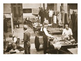 The Tailors' Shop, Alexandra Palace, Illustration from 'German Prisoners in Great Britain' Giclee Print by  English Photographer