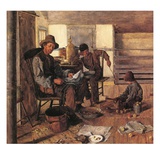 Afternoon Rest (Oil on Board) Giclee Print by Louis Charles Moeller