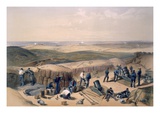 The New Works on the Right Attack, Plate from 'The Seat of War in the East' Giclee Print by William 'Crimea' Simpson