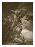 The Resolute Conduct of the E. of Warwic Previous to the Battle of Touton, Engraved by T. Holloway Giclee Print by Henry Tresham