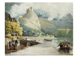 Andely, from 'Views on the Seine', Engraved by Thomas Sutherland (B.1785) Giclee Print by John Gendall