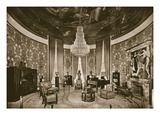 Grand Salon, Designed by Jacques-Emile Ruhlmann, 1925 (B/W Photo) Giclee Print by  French Photographer