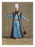 Capidgi-Bachi, Plate 15 Reproduction procédé giclée par Jean Baptiste Vanmour