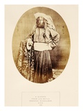 A Guddra, from Lus Beyla, Soonnee Mussulman, Sind, from 'The People of India', by J. Forbes Watson Giclee Print by  English Photographer