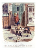 A Brilliant Idea (Pen and Coloured Ink on Paper) Giclee Print by John Leech