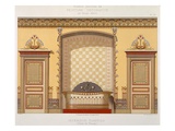 Egyptian Interior (Bathroom), from 'Interior Decoration' (Colour Litho) Giclee Print by Georges Remon