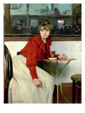 Chica in a Bar, 1892 Giclee Print by Ramon Casas i Carbo