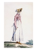Ladies Summer Dress, Plate from From the 'Incroyable Et Merveilleuse' Giclée-Druck von Antoine Charles Horace Vernet