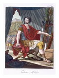 Military Tribune, Illustration from 'L'Antique Rome', Engraved by Labrousse, Published 1796 Giclee Print by Jacques Grasset de Saint-Sauveur