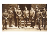 Munich Putsch Trial, 1923 (Sepia Photo) Giclee Print by  German photographer
