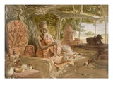 Hindu Fakir, from 'India Ancient and Modern', 1867 (Colour Litho) Giclee Print by William 'Crimea' Simpson
