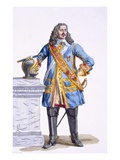 George Monke (1608-70) Duke of Albermarle Giclee Print by Pierre Duflos