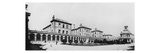 View of Hopital Lariboisiere, Paris, before 1880 (B/W Photo) Giclee Print by  French Photographer
