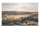 Camp of the Naval Brigade, Plate from 'The Seat of War in the East' Giclee Print by William 'Crimea' Simpson