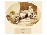 Bunnea, Hindu Tradesman, Delhi, from 'The People of India', by J. Forbes Watson, Published 1868 Giclee Print by  English Photographer