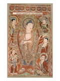 Facsimile of Cave Temple Paintings Now in the Koeniglichen Museum, Berlin Giclee Print by  German