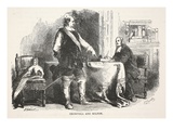 Cromwell and Milton (Litho) Giclee Print by  English