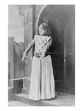 Sarah Bernhardt (1844-1923) in the Role of Joan of Arc in 'Le Proces De Jeanne D'Arc' Giclee Print by Gaspard Felix Tournachon Nadar